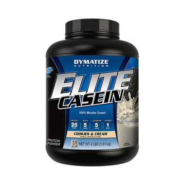 Dymatize Nutrition Elite Casein Powder Cookies & Cream