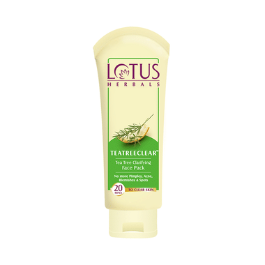 Lotus Herbals Teatreeclear Tea Tree Clarifying Face Pack