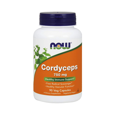 Now Foods Cordyceps 750mg Veg Capsule