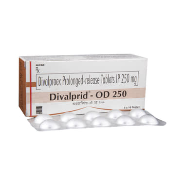 Divalprid-OD 250 Tablet PR