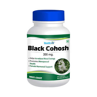 HealthVit Black Cohosh Root Extract 200mg Capsule