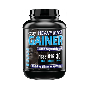 SOS Nutrition Heavy Mass Gainer Rich Chocolate