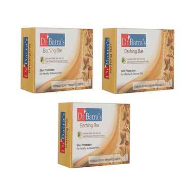 Dr Batra's Bathing Bar Skin Protection (125gm Each)
