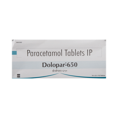 Dolopar 650 Tablet