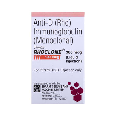 Rhoclone 300mcg Injection