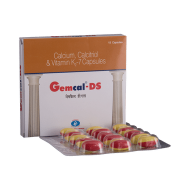 Gemcal-DS Soft Gelatin Capsule