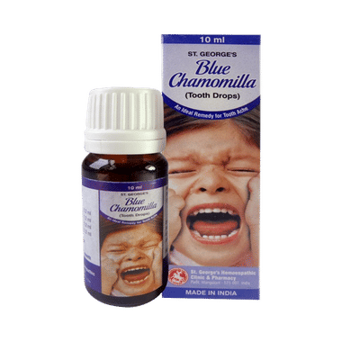 St. George’s Blue Chamomilla Tooth Drop