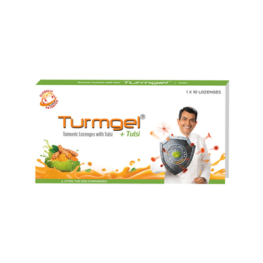 Turmgel Turmeric Lozenges (10 Each) With Tulsi