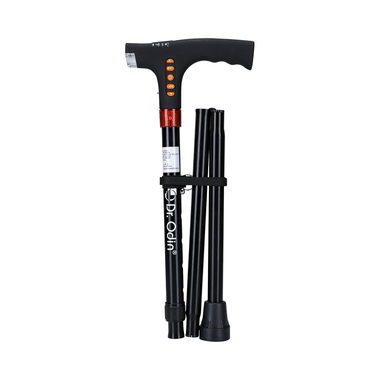 Dr. Odin Foldable Smart Walking Stick With LED Flashlight And Alarm Buzzer