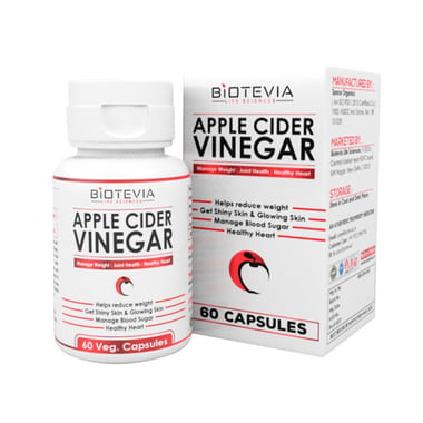 Biotevia Life Sciences Apple Cider Vinegar Vegetarian Capsule