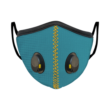 Lioncrown Herring N95 Reusable Washable Outdoor Face Mask Teal