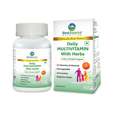 BestSource Nutrition Daily Multivitamin With Herbs Tablet