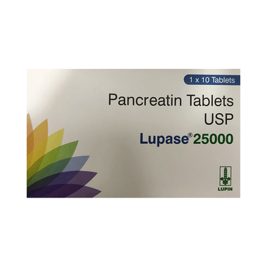 Lupase 25000 Tablet