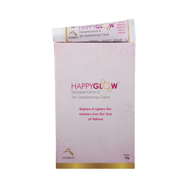 Happyglow Demelanising & Skin Rejuvenation Cream | Lightens & Brightens Skin