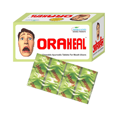 Oraheal Mouth Ulcer Chewable Tablet (8 Each)