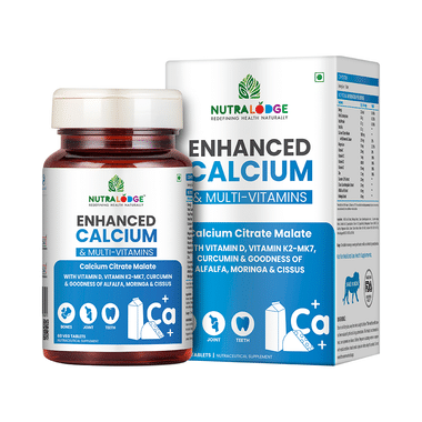 Nutralodge Enhanced Calcium & Multi-Vitamins Veg Tablet