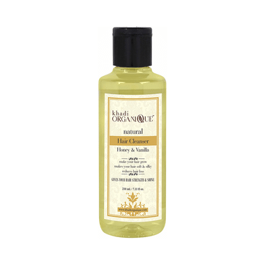 Khadi Organique Natural Hair Cleanser Honey And Vanilla