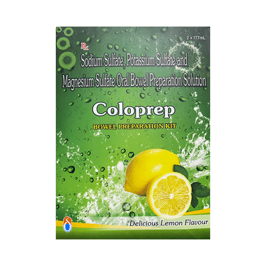 Coloprep Bowel Preparation Kit (177ml Each) Delicious Lemon