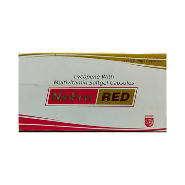 Nofro Red Soft Gelatin Capsule