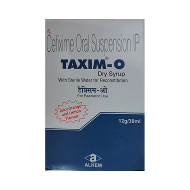 Taxim-O Dry Syrup Juicy Orange and Lemon