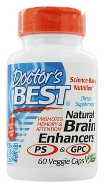 Doctor's Best Natural Brain Enhancers Veggie Caps