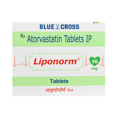 लिपोनोर्म 10mg टैबलेट