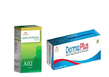 Allen Anti Fungal Combo (A02 + Derma Plus Cream)