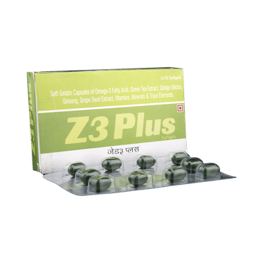 Z3 Plus Soft Gelatin Capsule