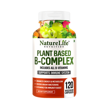 Nature Life Nutrition Plant Based B-Complex Vegetarian Capsule