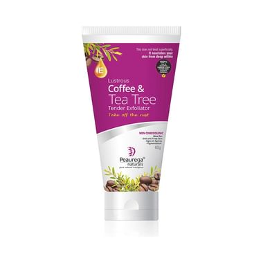 Peaurega Naturals Lustrous Coffee And Tea Tree Tender Exfoliator