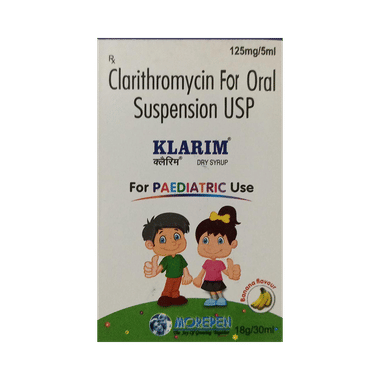 Klarim Dry Syrup Banana