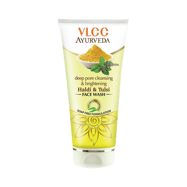 VLCC Ayurveda Deep Pore Cleansing & Brightening Haldi & Tulsi Face Wash