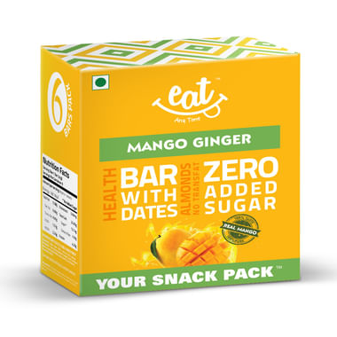 Eat Anytime Healthy Energy Bar Mango Ginger