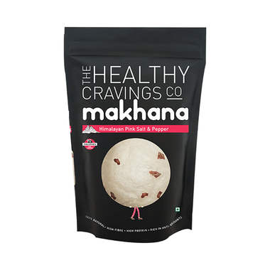 The Healthy Cravings Co Makhana Himalayan Pink Salt & Pepper Pack Of 3