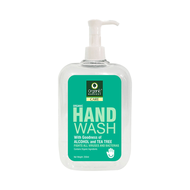 Organic Harvest Care Hand Wash Alcohol And Tea Tree