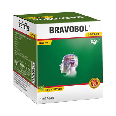 Bravobol | Ayurvedic Support For Brain & Memory Wellness| Caplet