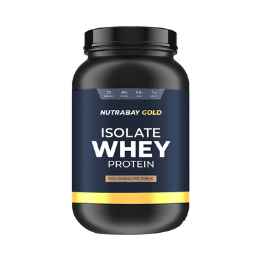 Nutrabay Gold Isolate Whey Protein Rich Chocolate Creme