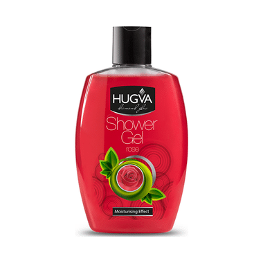 Hugva Diamond Glow Shower Gel Rose