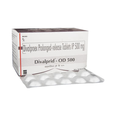 Divalprid-OD 500 Tablet PR