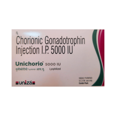 Unichorio 5000IU Injection Combi Pack