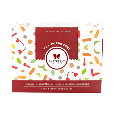 Butterfly Ayurveda Assorted Tea Poutpourri (2gm Each)