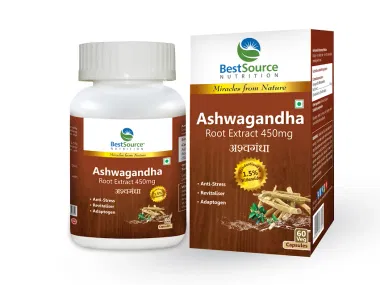 BestSource Nutrition Ashwagandha Root Extract Capsule