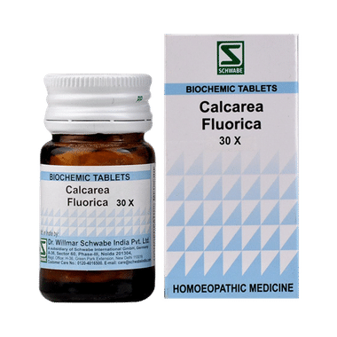 Dr Willmar Schwabe India Calcarea Fluorica Biochemic Tablet 30X