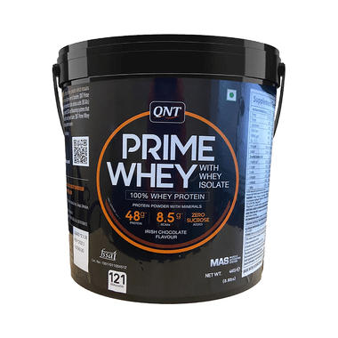 QNT Prime Whey Isolate Powder Irish Chocolate