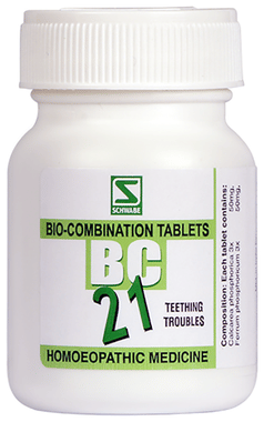 Dr Willmar Schwabe India Bio-Combination 21 (BC 21) Tablet Dr Willmar Schwabe India Bio-Combination 21 (BC 21) Tablet