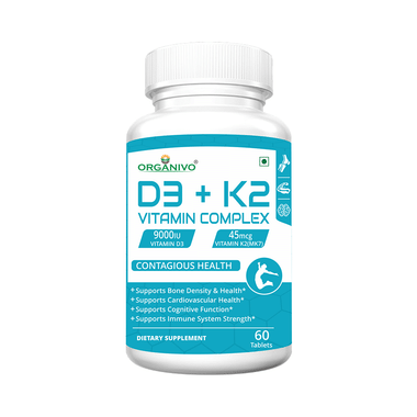 Organivo D3 + K2 Vitamin Complex Tablet