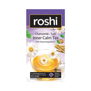 Roshi Chamomile-Tulsi Inner Calm Teabag (1.3gm Each)