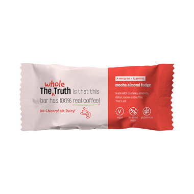 The Whole Truth Vegan Energy Bar (40gm Each) | Mocha Almond Fudge