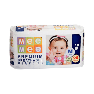 Mee Mee Premium Breathable Diaper Medium