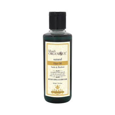 Khadi Organique Natural Hair Oil Amla And Brahmi